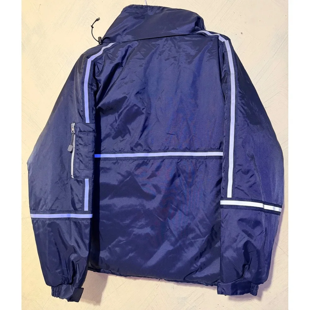 Game Sportswear 4750 Navy Blue Three Season Jacket Reflective Workwear Mens SM